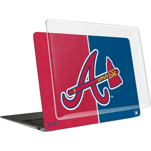 MLB Atlanta Braves Split MacBook Air 13in M1 (2021) Case plus Skin