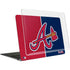 MLB Atlanta Braves Split MacBook Air 15in (2023-2025) Case plus Skin