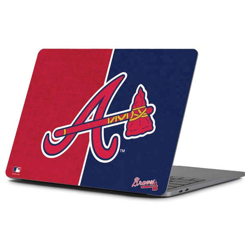 MLB Atlanta Braves Split Apple MacBook Pro 13-inch Skin