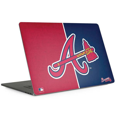 MLB Atlanta Braves Split Apple MacBook Pro 15-inch Skin