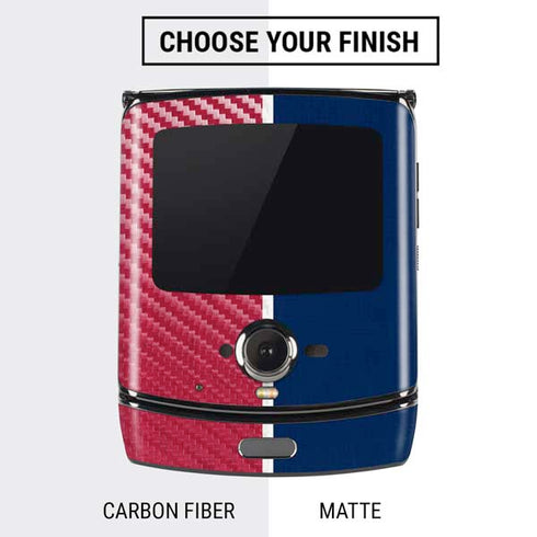 MLB Atlanta Braves Split Motorola RAZR Skin