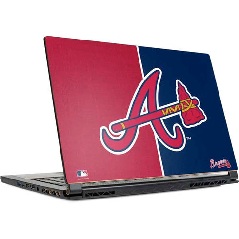 MLB Atlanta Braves Split MSI GS65 Stealth Laptop Skin