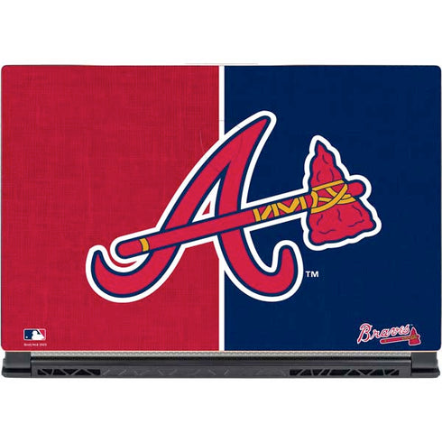 MLB Atlanta Braves Split MSI GS65 Stealth Laptop Skin