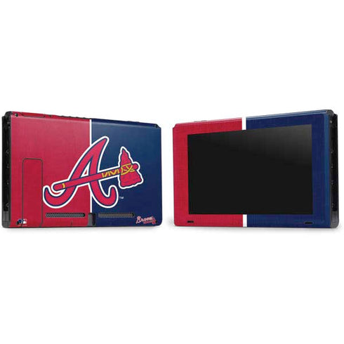 MLB Atlanta Braves Split Nintendo Switch Bundle Skin