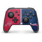 MLB Atlanta Braves Split Nintendo Switch Pro Controller Skin