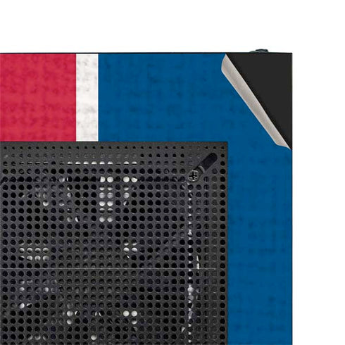 MLB Atlanta Braves Split NZXT H510 Compact ATX Mid-Tower Case Skin