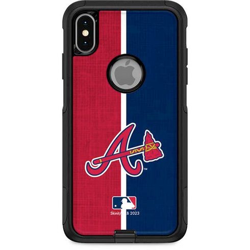 MLB Atlanta Braves Split Otterbox Commuter iPhone Skin