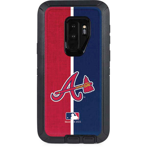 MLB Atlanta Braves Split Otterbox Defender Galaxy Skin