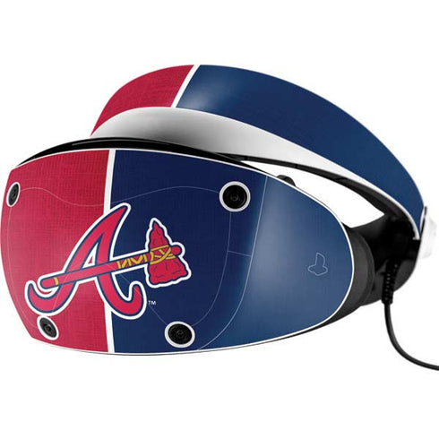 MLB Atlanta Braves Split PlayStation VR2 Skin