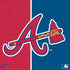 MLB Atlanta Braves Split PS4 Controller Skin