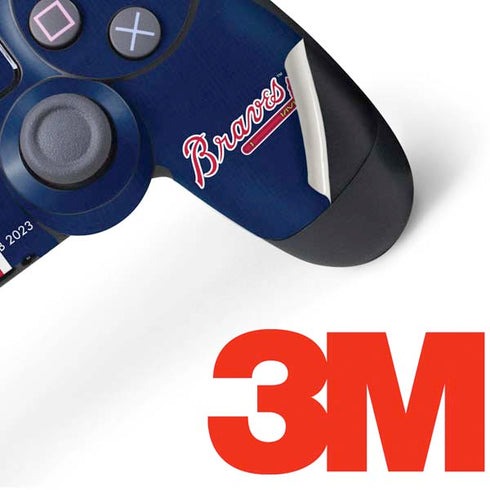 MLB Atlanta Braves Split PS4 Controller Skin