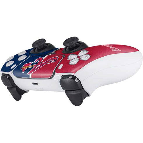 MLB Atlanta Braves Split PS5 Controller Skin