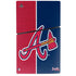 MLB Atlanta Braves Split PS5 Slim Disk Console Skin