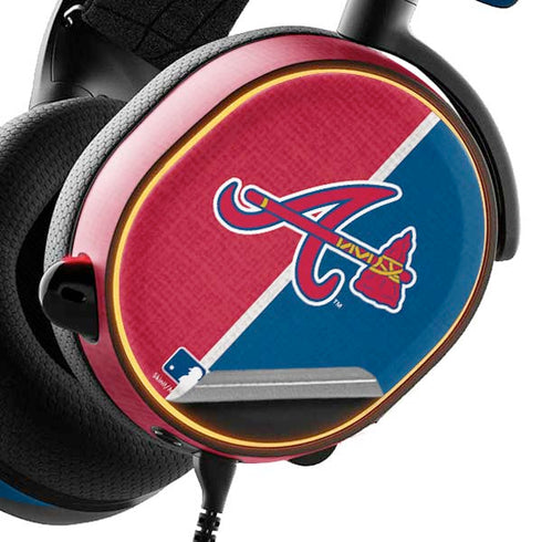 MLB Atlanta Braves Split SteelSeries Arctis 3 Skin