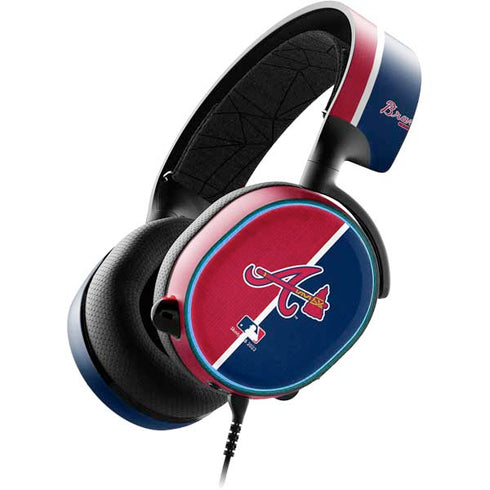 MLB Atlanta Braves Split SteelSeries Arctis 3 Skin