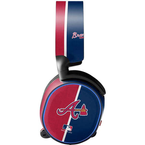 MLB Atlanta Braves Split SteelSeries Arctis 5 Skin