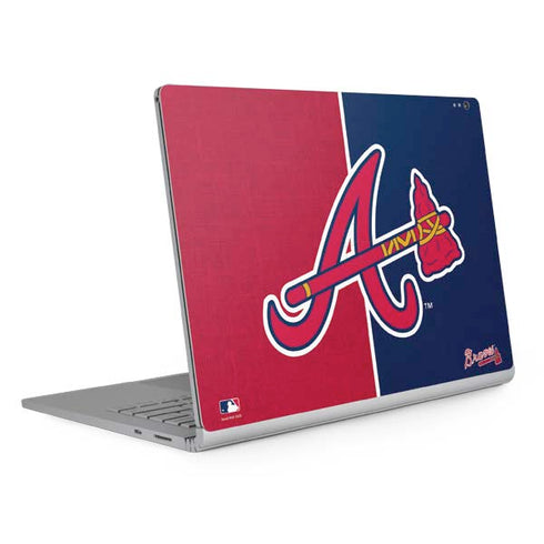 MLB Atlanta Braves Split Surface Book 2 13.5in Skin