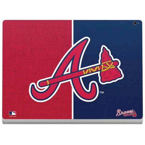 MLB Atlanta Braves Split Surface Book 2 15in Skin