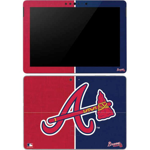 MLB Atlanta Braves Split Surface Go Skin