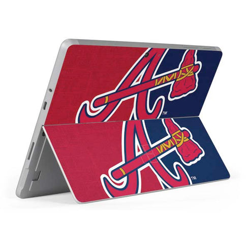 MLB Atlanta Braves Split Surface Go Skin