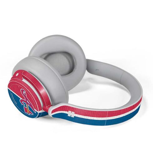 MLB Atlanta Braves Split Surface Headphones Skin