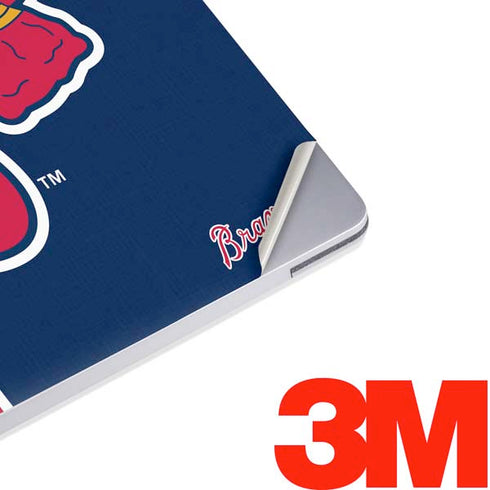 MLB Atlanta Braves Split Surface Laptop 3 13.5in Skin