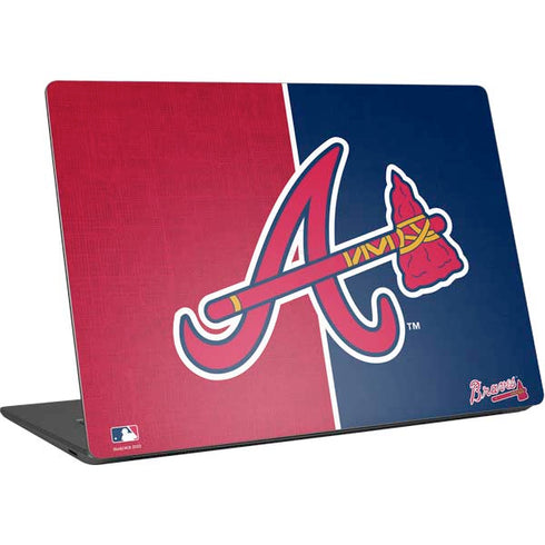 MLB Atlanta Braves Split Surface Laptop 4 15in Skin