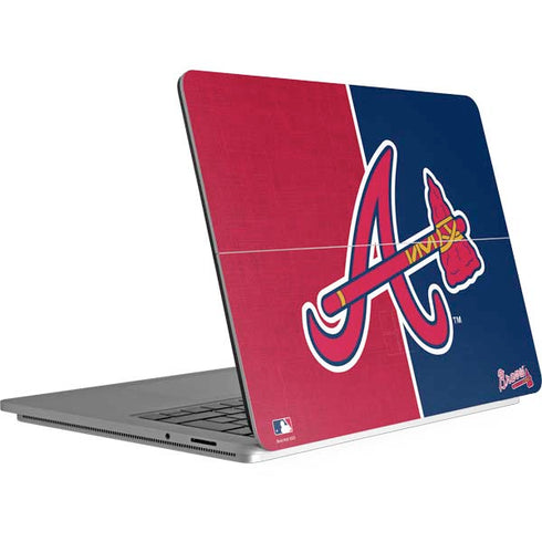 MLB Atlanta Braves Split Surface Laptop Studio Skin
