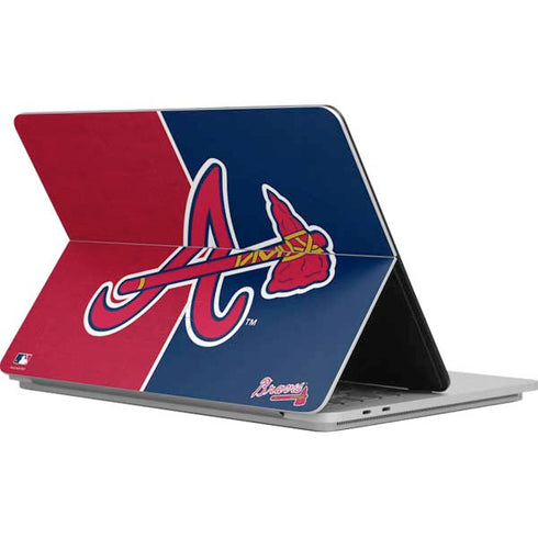 MLB Atlanta Braves Split Surface Laptop Studio Skin