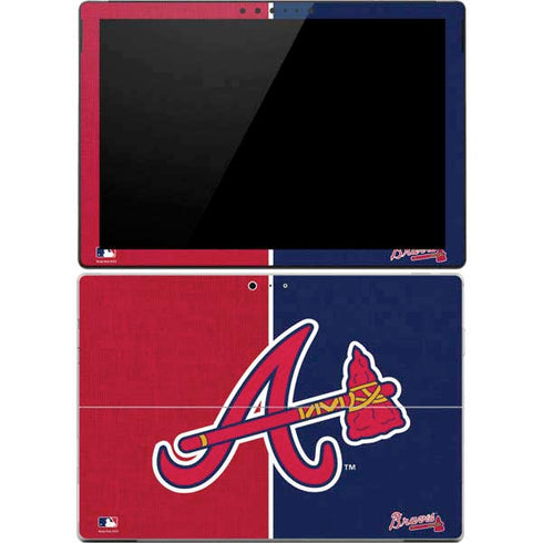 MLB Atlanta Braves Split Surface Pro 4 Skin