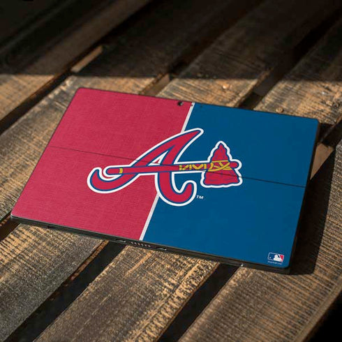 MLB Atlanta Braves Split Surface Pro 6 Skin