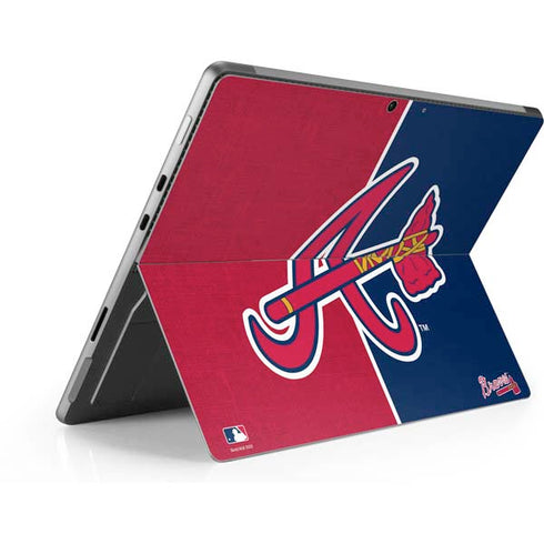 MLB Atlanta Braves Split Surface Pro 9 Skin