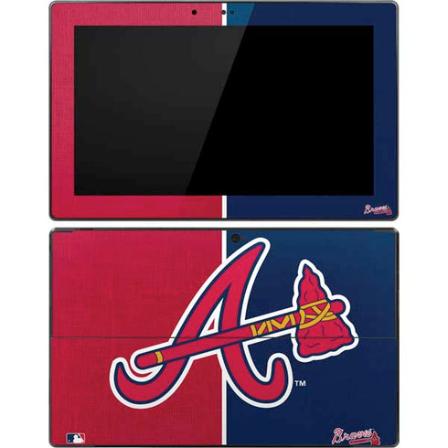 MLB Atlanta Braves Split Surface Pro Tablet Skin