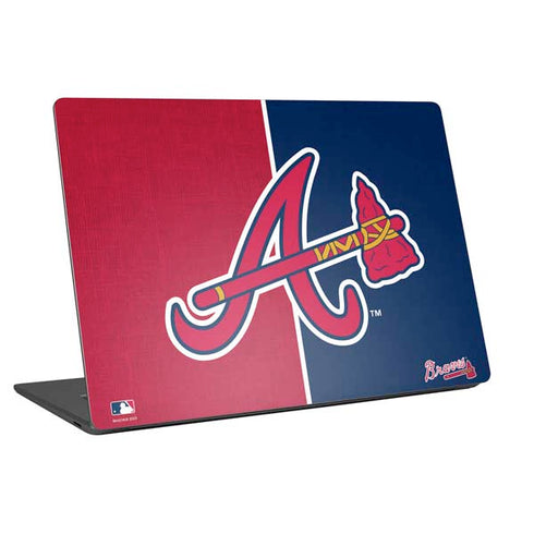 MLB Atlanta Braves Split Universal Laptop 13in (10.6 x 7.6in) Skin