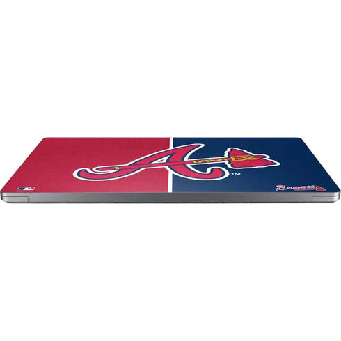 MLB Atlanta Braves Split Universal Laptop 13in (10.6 x 7.6in) Skin