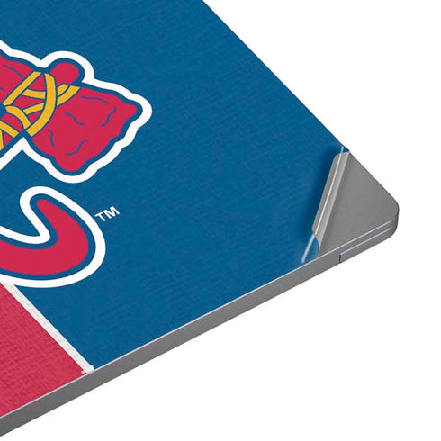 MLB Atlanta Braves Split Universal Laptop 15in (12.2 x 8.8in) Skin