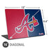 MLB Atlanta Braves Split Universal Laptop 16in (13 x 9.4in) Skin