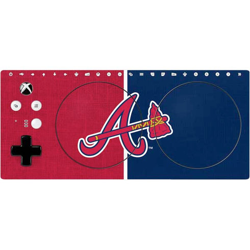 MLB Atlanta Braves Split Xbox Adaptive Controller Skin