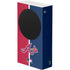 MLB Atlanta Braves Split Xbox Series S Console Skin