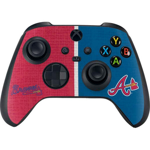 MLB Atlanta Braves Split Xbox Series X Bundle Skin