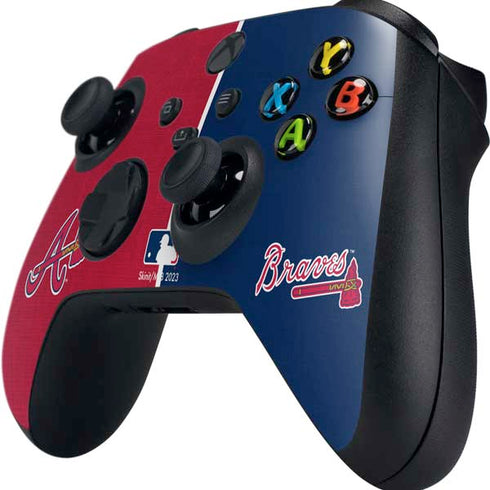 MLB Atlanta Braves Split Xbox Series X Controller Skin