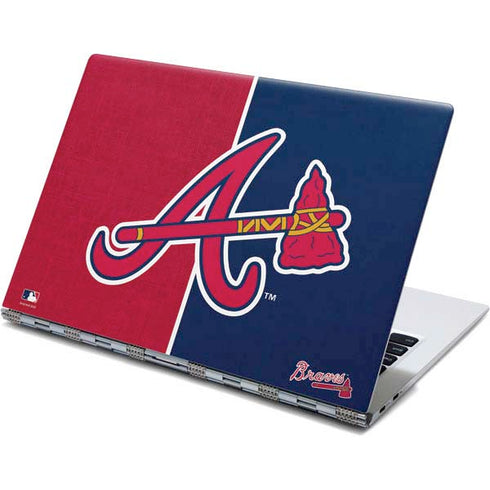 MLB Atlanta Braves Split Yoga 910 2-in-1 14in Touch-Screen Skin