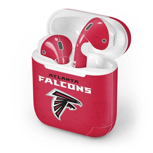 NFL Atlanta Falcons - Alternate Distressed Apple AirPods Skin