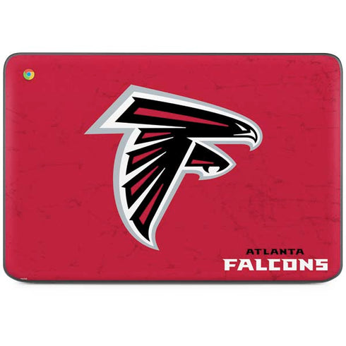 NFL Atlanta Falcons - Alternate Distressed HP Chromebook Skin