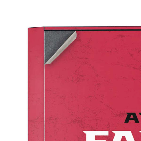 NFL Atlanta Falcons - Alternate Distressed Corsair 4000D Tempered Glass Mid-Tower ATX Case Skin