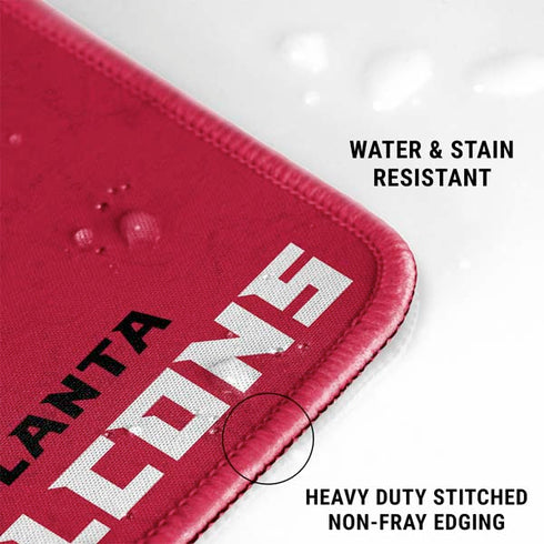 NFL Atlanta Falcons - Alternate Distressed Gaming Mouse Pad