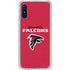 NFL Atlanta Falcons - Alternate Distressed Galaxy A10e Clear Case