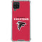 NFL Atlanta Falcons - Alternate Distressed Galaxy A12 Clear Case