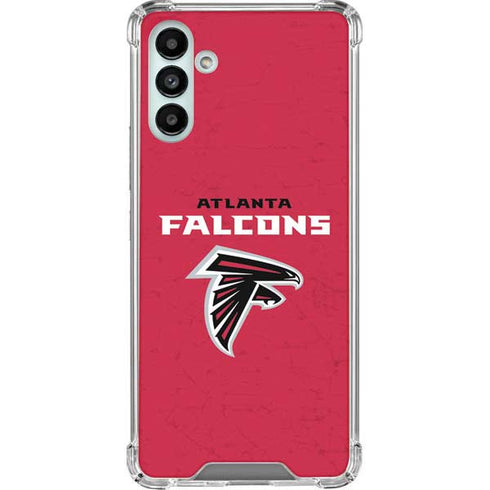 NFL Atlanta Falcons - Alternate Distressed Galaxy A13 5G Clear Case