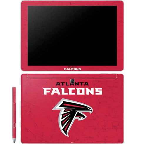 NFL Atlanta Falcons - Alternate Distressed Galaxy Book 12in Skin